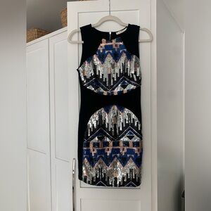 Sequins mini dress